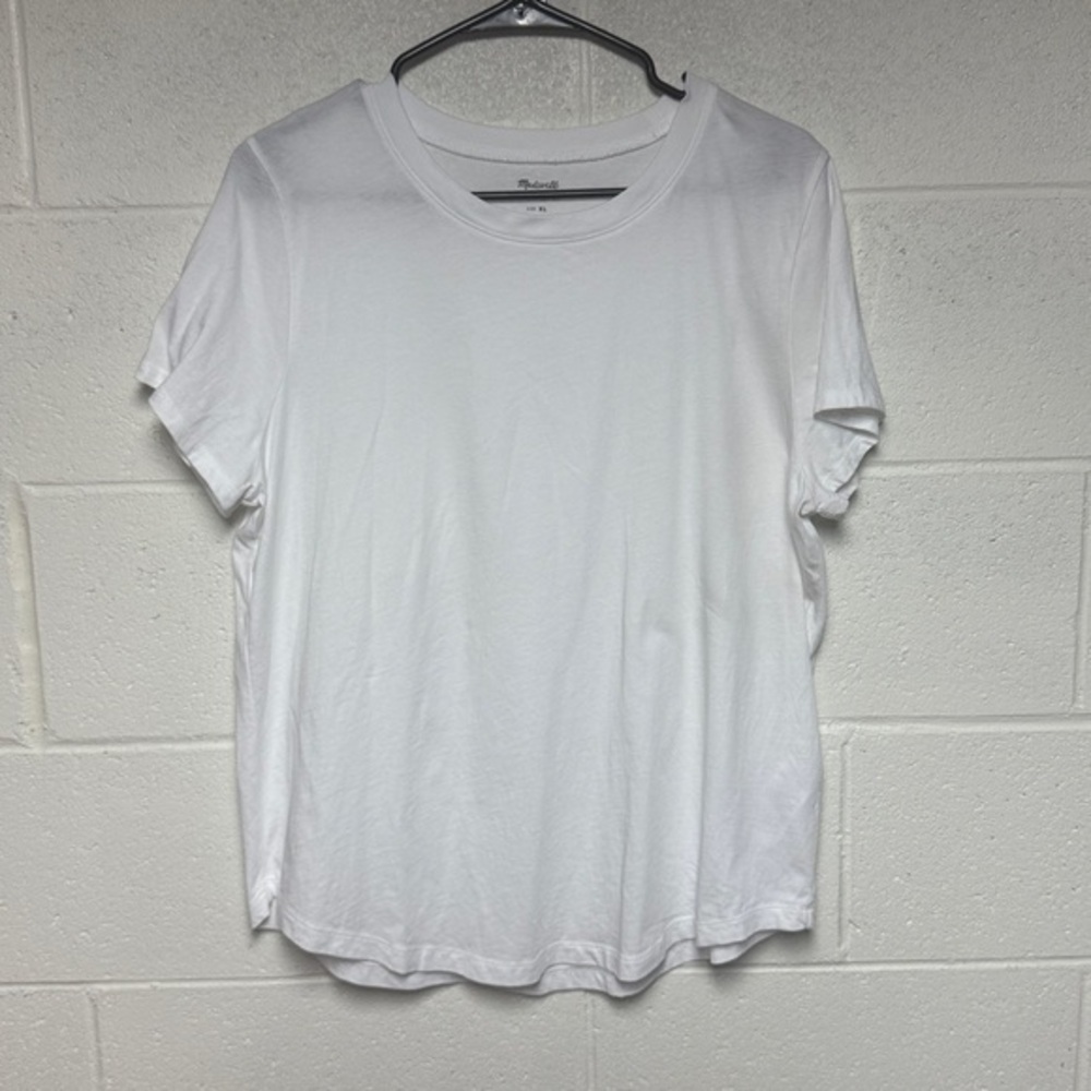 Madewell Softfade Cotton Classic White Tee S